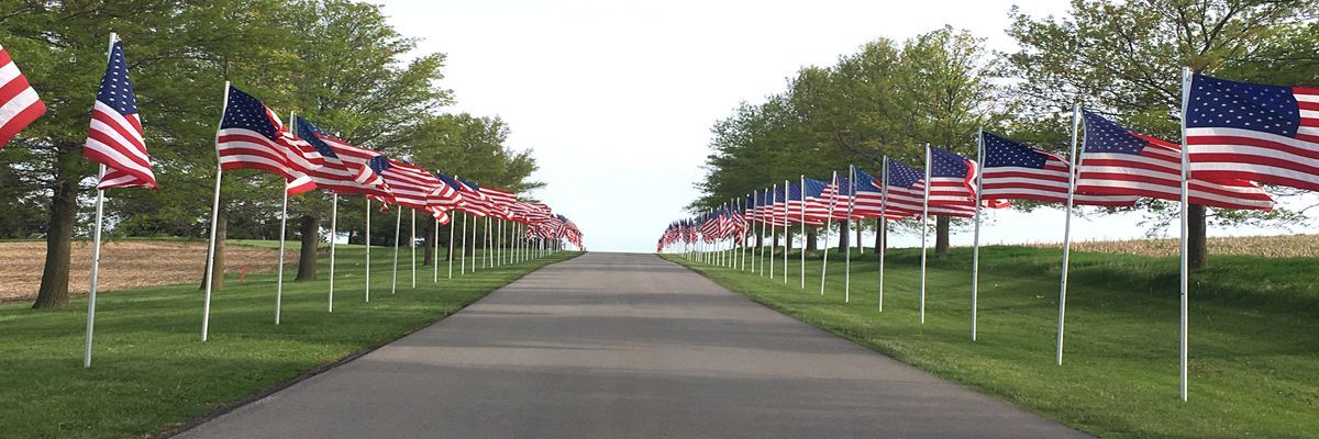 Avenue of Flags